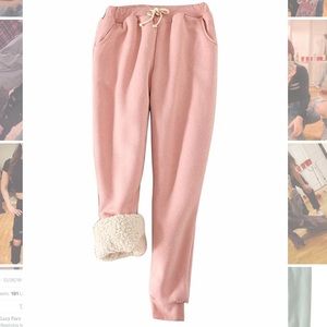 BUNDLE 2 pairs Sherpa Lined Sweatpants